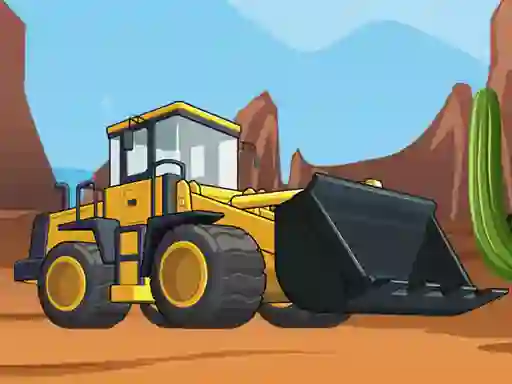 Игра Bulldozer Jigsaw онлайн