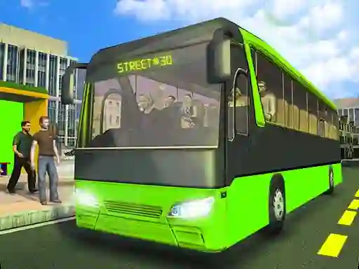 Игра City Passenger Coach Bus Simulator Bus Driving 3d онлайн