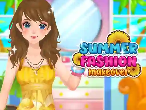 Игра Summer Fashion Makeover онлайн
