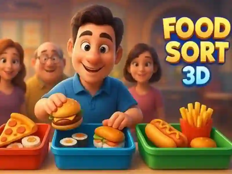 Игра Food Sort 3D онлайн