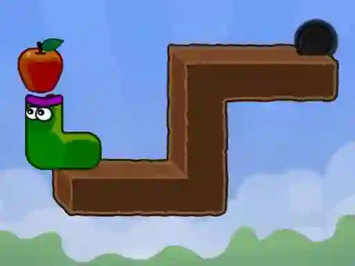 Игра Apple Worm онлайн