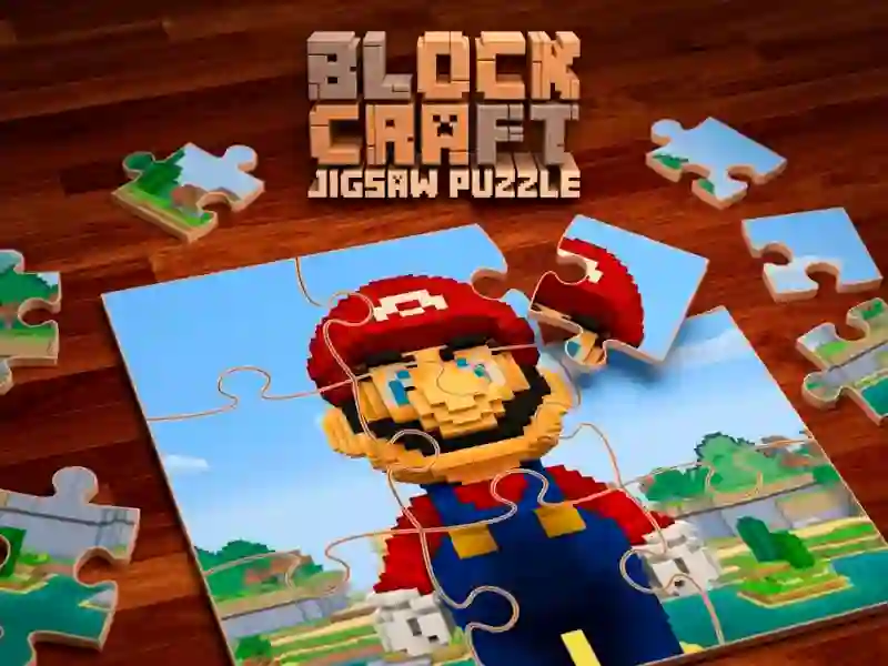 Игра Block Craft Jigsaw Puzzle онлайн