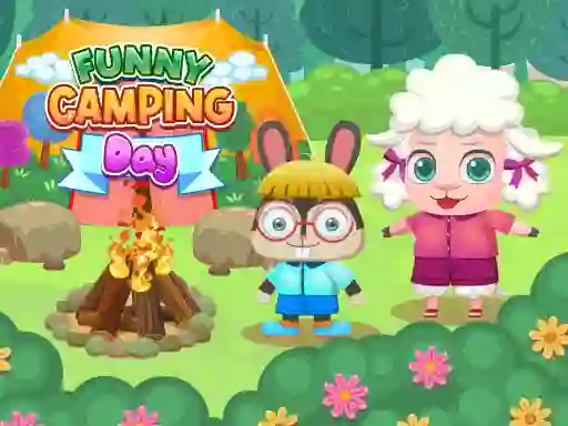 Игра Funny Camping Day онлайн