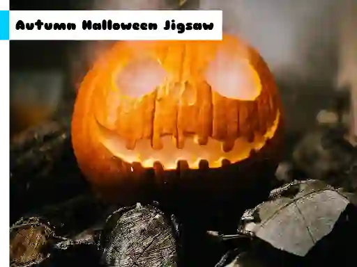 Игра Autumn Halloween Jigsaw онлайн
