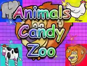 Игра Animals Candy Zoo онлайн