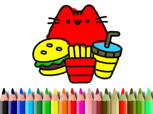 Игра Back To School: Cute Cats Coloring онлайн