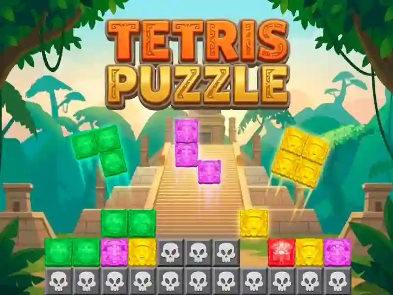 Игра Tetris Puzzle онлайн