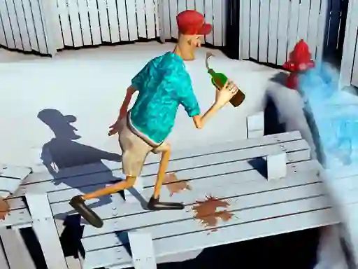 Игра Drunk Man 3D онлайн