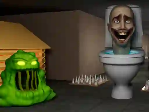 Игра Toilet Monster Attack Sim 3D онлайн
