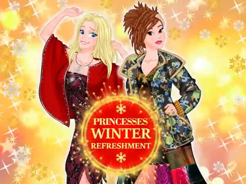 Игра Princesses winter refreshment онлайн