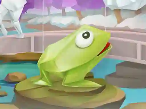 Игра Animal Origami Coloring онлайн