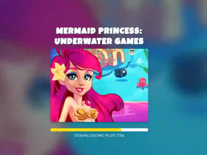 Игра Mermaid Princess: Underwater Games онлайн