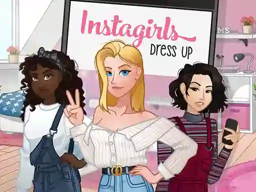 Игра Instagirls Dress Up онлайн