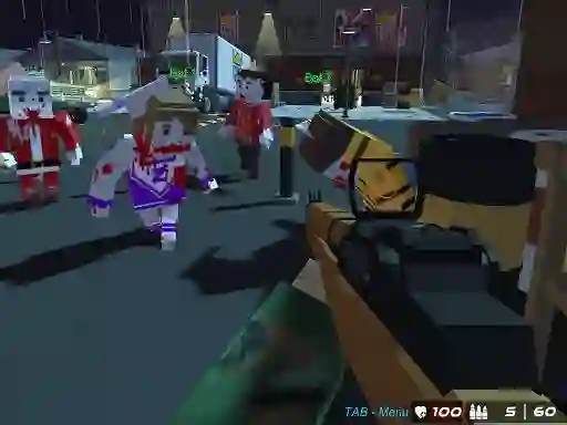 Игра GunGame 24 Pixel онлайн