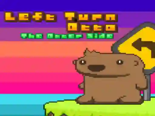 Игра Left Turn Otto The Otter Side онлайн