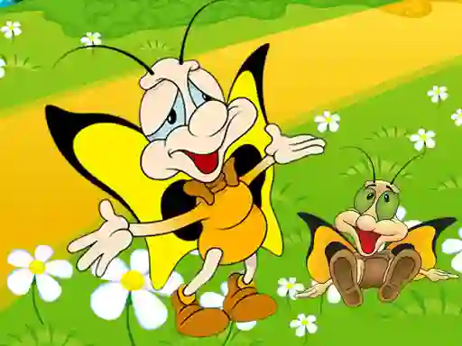 Игра Pretty Butterfly Coloring онлайн