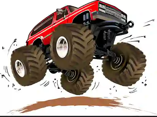 Игра Monster Trucks Memory онлайн