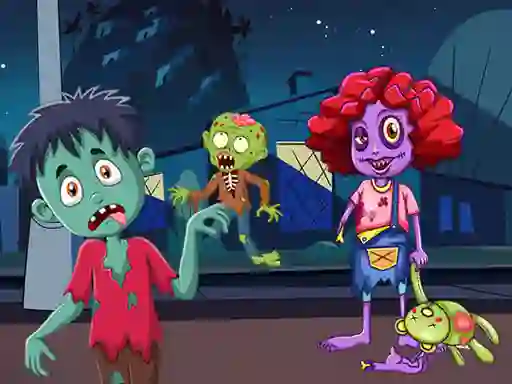 Игра Zombie Fun Jigsaw онлайн