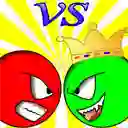 Игра Red ball vs green king онлайн