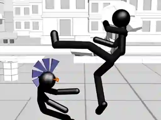 Игра Stickman Fighting 3d онлайн