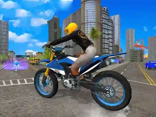 Игра City Bike Stunt Racing онлайн