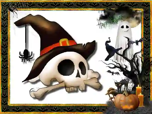 Игра Halloween Puzzle Challenge онлайн