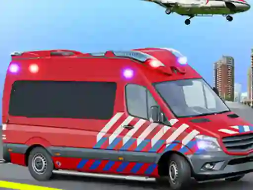 Игра City Ambulance Emergency Rescue онлайн
