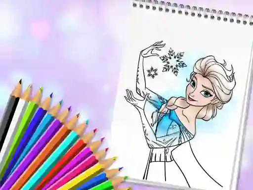 Игра Amazing Princess Coloring Book онлайн