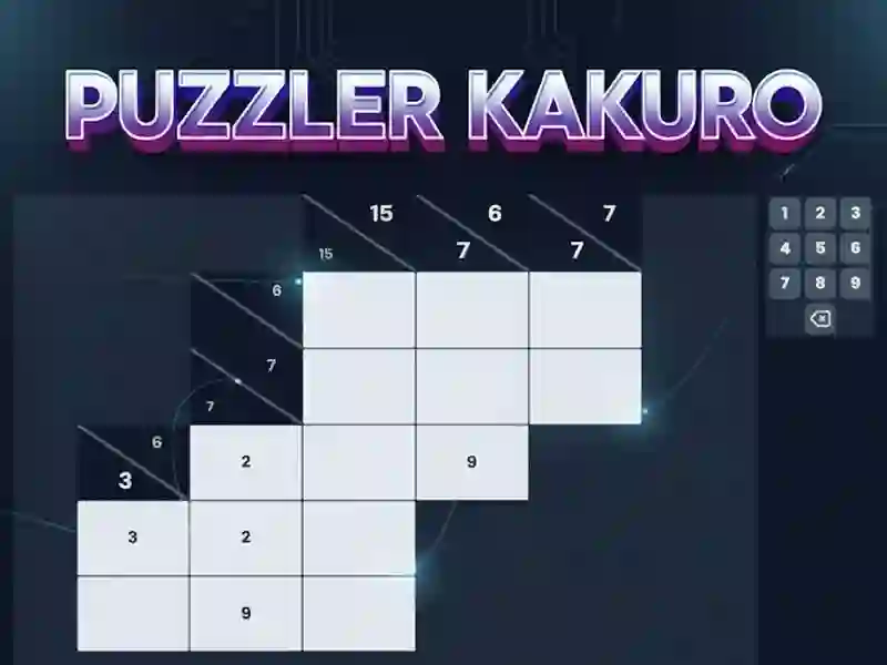 Игра Puzzler Kakuro онлайн