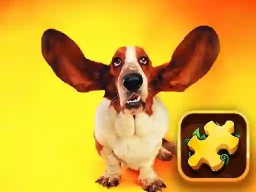 Игра Funny Dogs Puzzle онлайн