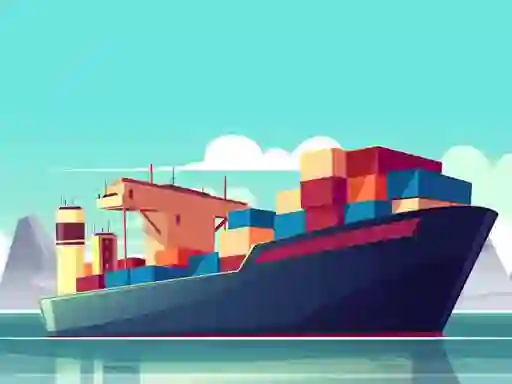 Игра Cargo Ships Jigsaw онлайн