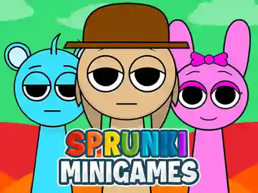 Игра Sprunki Mini Games онлайн