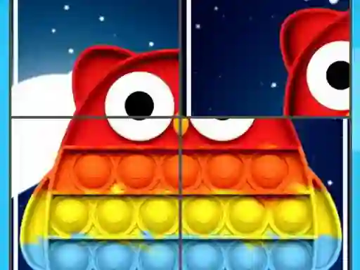 Игра Owl Pop It Rotate онлайн