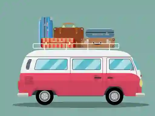 Игра Big Luggage Trucks Match 3 онлайн