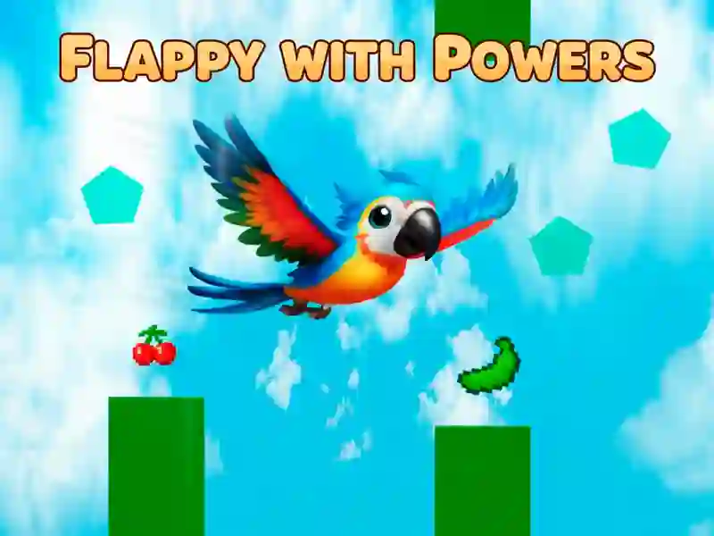 Игра Flappy with Powers онлайн