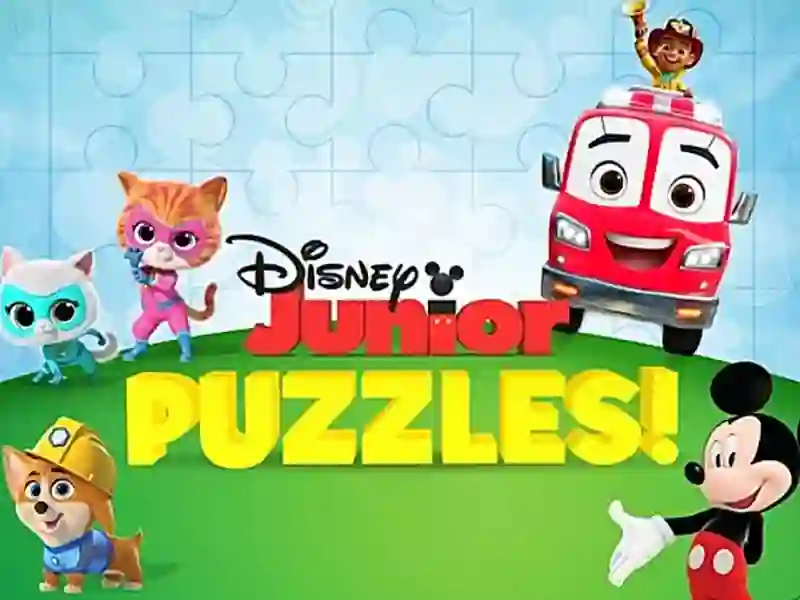 Игра Disney Junior Puzzles онлайн