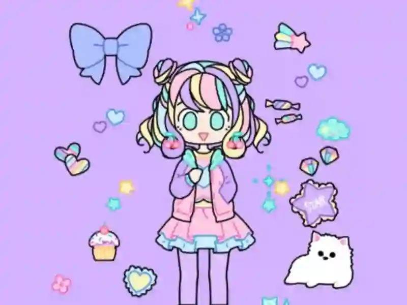 Игра Pastel Girl Dress Up онлайн