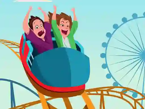 Игра Roller Coaster Fun Hidden онлайн