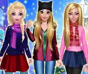 Игра Rosalie Winter Day онлайн