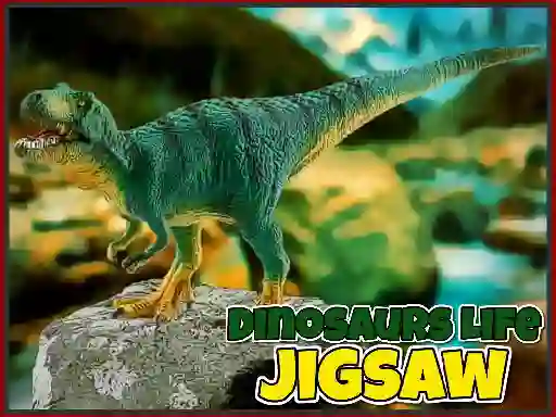 Игра Dinosaurs Life Jigsaw онлайн