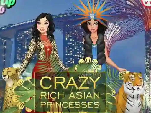 Игра Crazy Rich Asian Princesses онлайн
