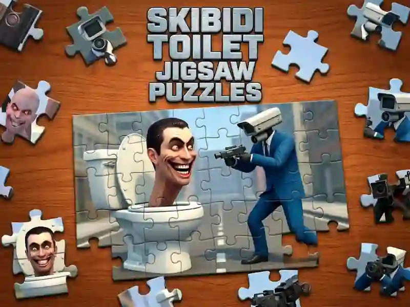 Игра Skibidi Toilet Jigsaw Puzzles онлайн