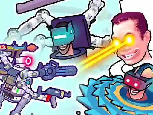 Игра Agent Walker vs Skibidi Toilets онлайн