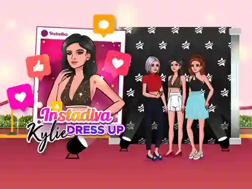 Игра Instadiva Kylie Dress Up онлайн