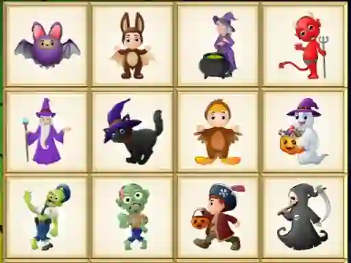 Игра Halloween Board Puzzles онлайн