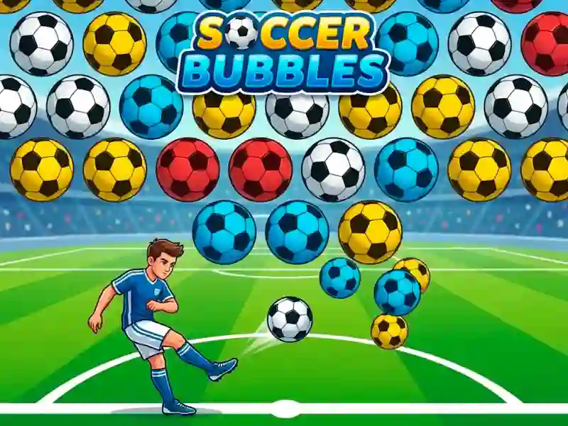 Игра Soccer Bubbles онлайн
