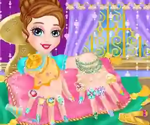 Игра Ice Princess Nail Design онлайн