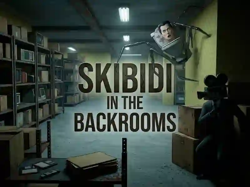 Игра Skibidi In The Backrooms онлайн