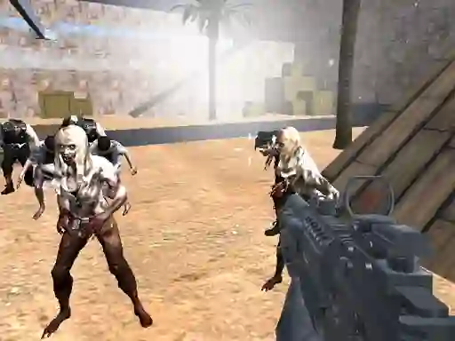 Игра Combat Strike Zombie Survival Multiplayer онлайн