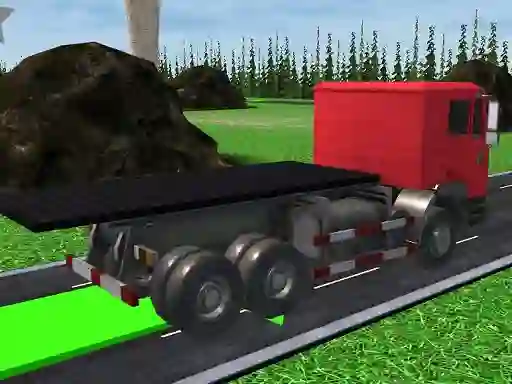 Игра Truck Driving Construction Transport онлайн